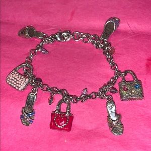 Brighton Charm Bracelet with sandals, shoes
